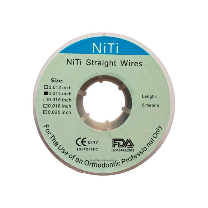 NiTi 0.014" (0.36mm) Ligature Wire, 5m